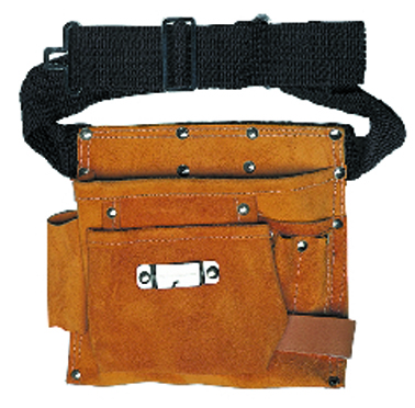 Torba za alat kožna oko struka 4 pozicije